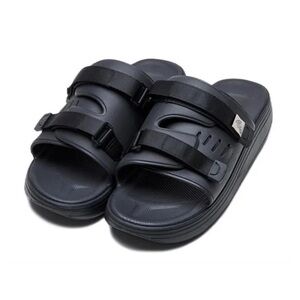 Suicoke | URICH Black Minimalist Sandal | 8 (Men’s) 10 (Women’s)